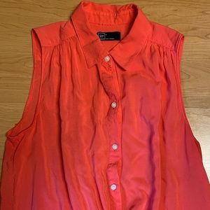 COPY - GAP Coral Size S Dressy Tank